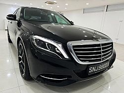 Mercedes Benz S400L R19 LED 2016 Rear Entertainment Black